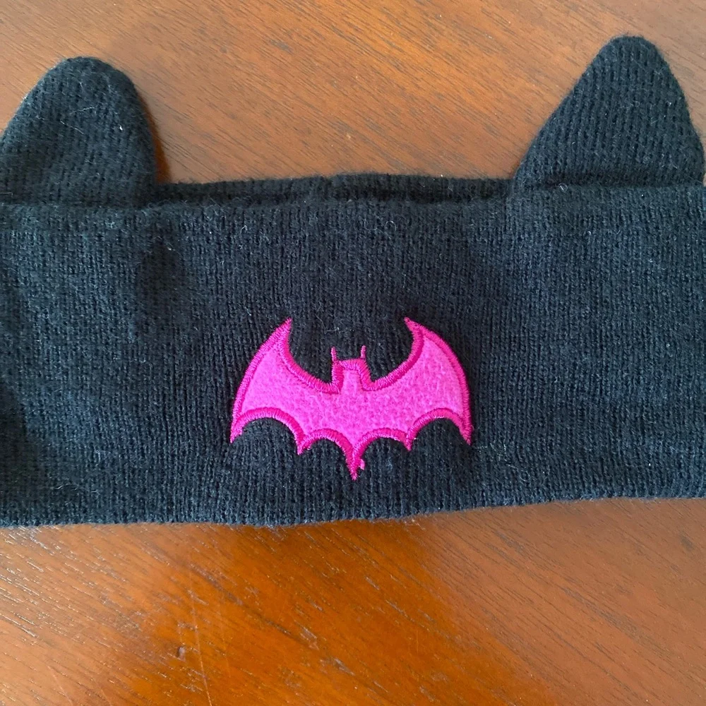 🧩 4/$20 DC Superhero Girls Bat girl ear covering headband for girls